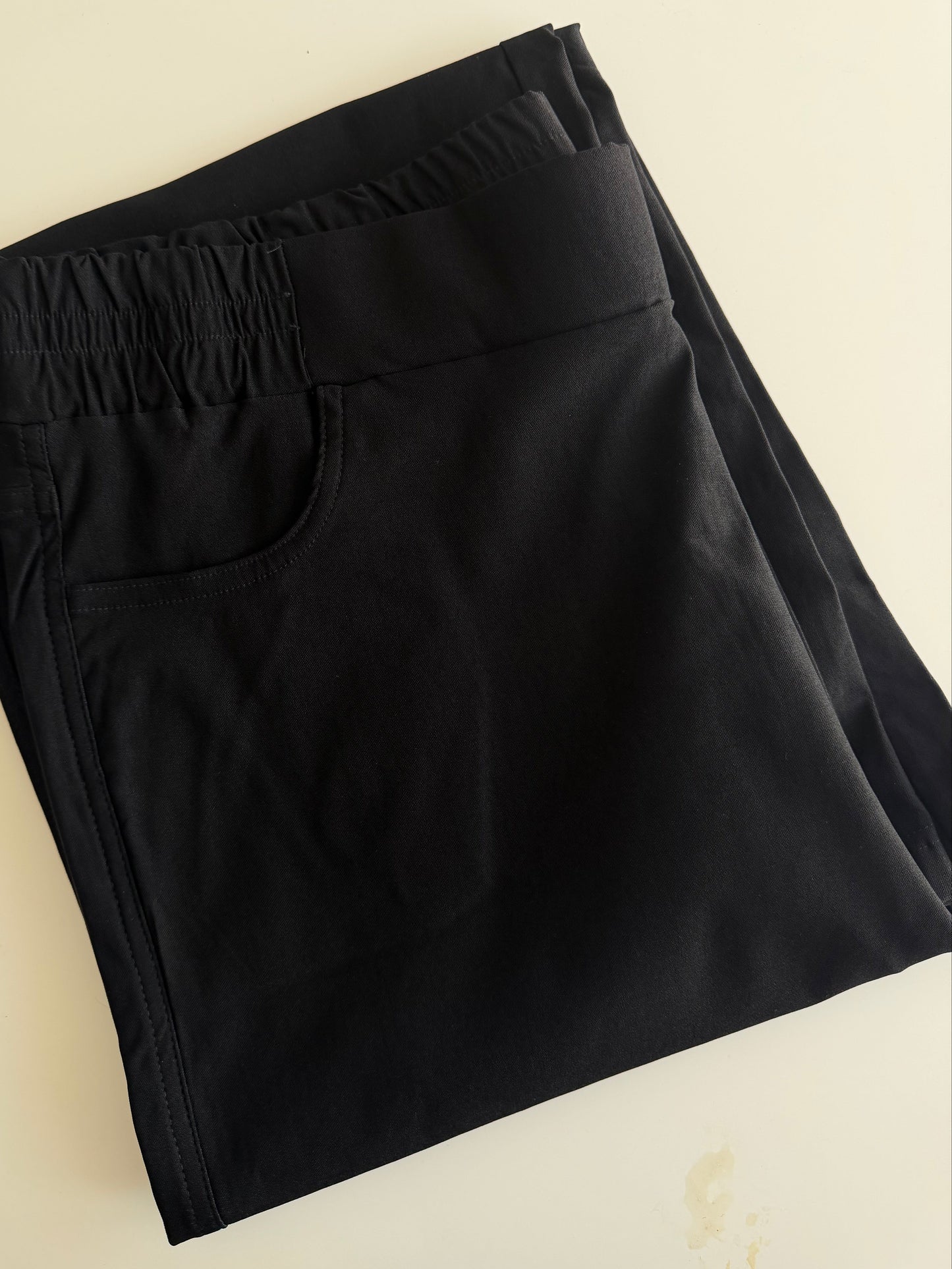 Pantalón Gabardina Elasticada Con Polar Por Dentro 9043