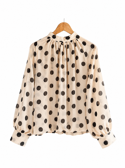 Blusa Puntos Gasa Versión 2