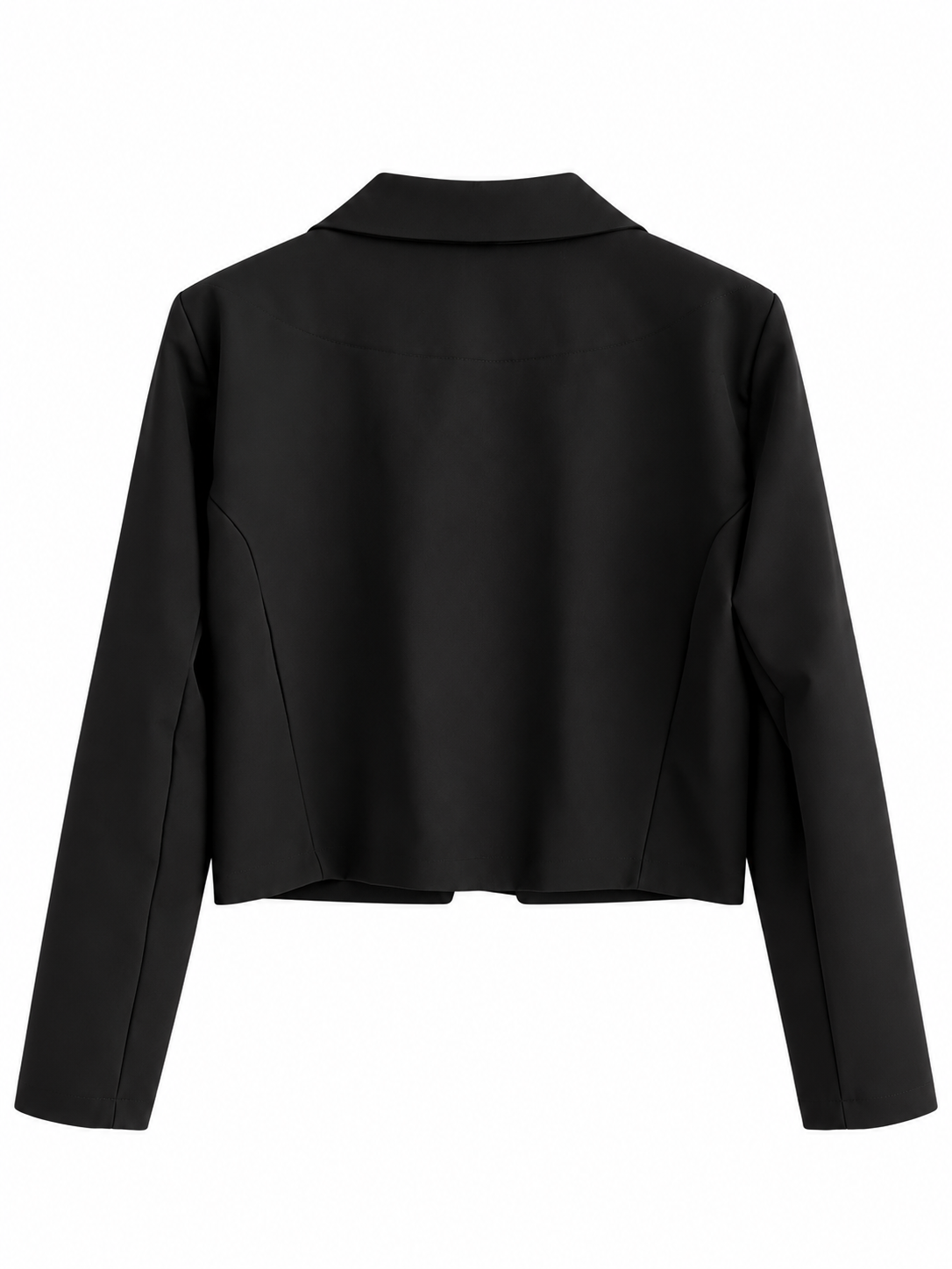 Blazer Corto Romina Tela Gabardina