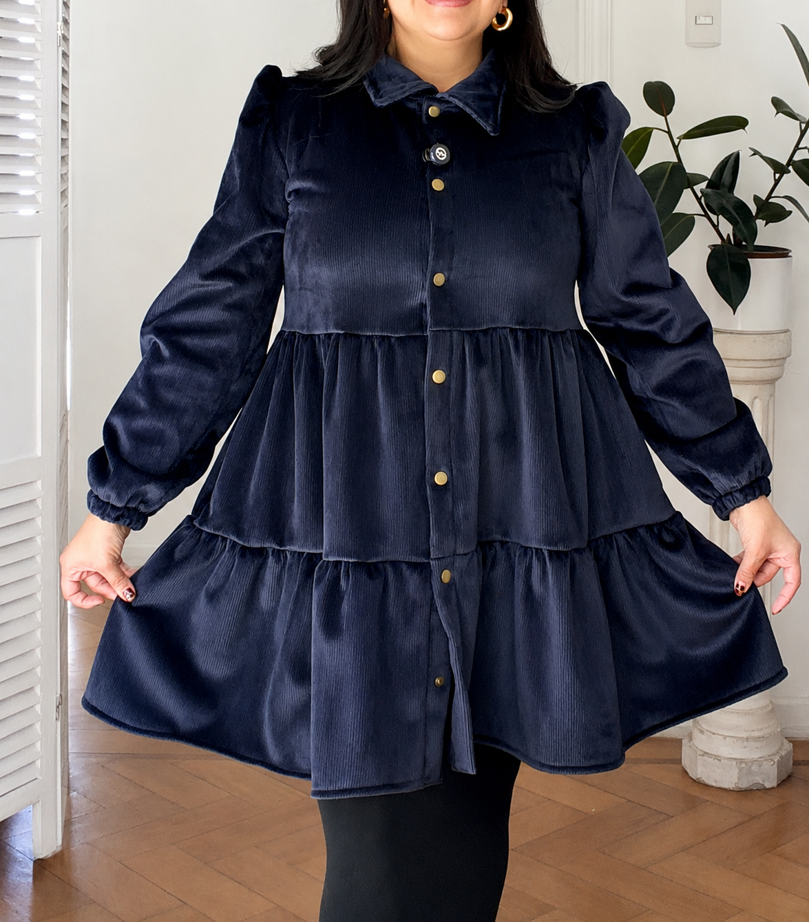 Vestido Adelle Tela Cotele