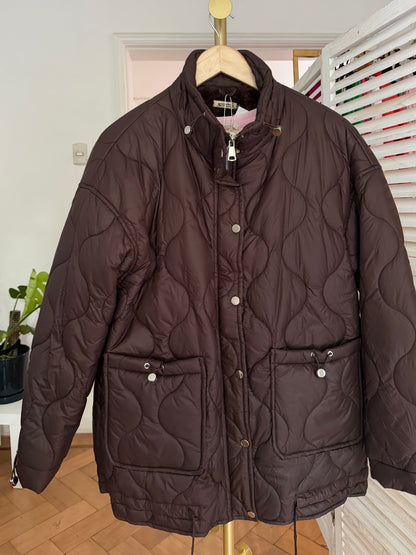 Parka Acolchada Con Chiporro