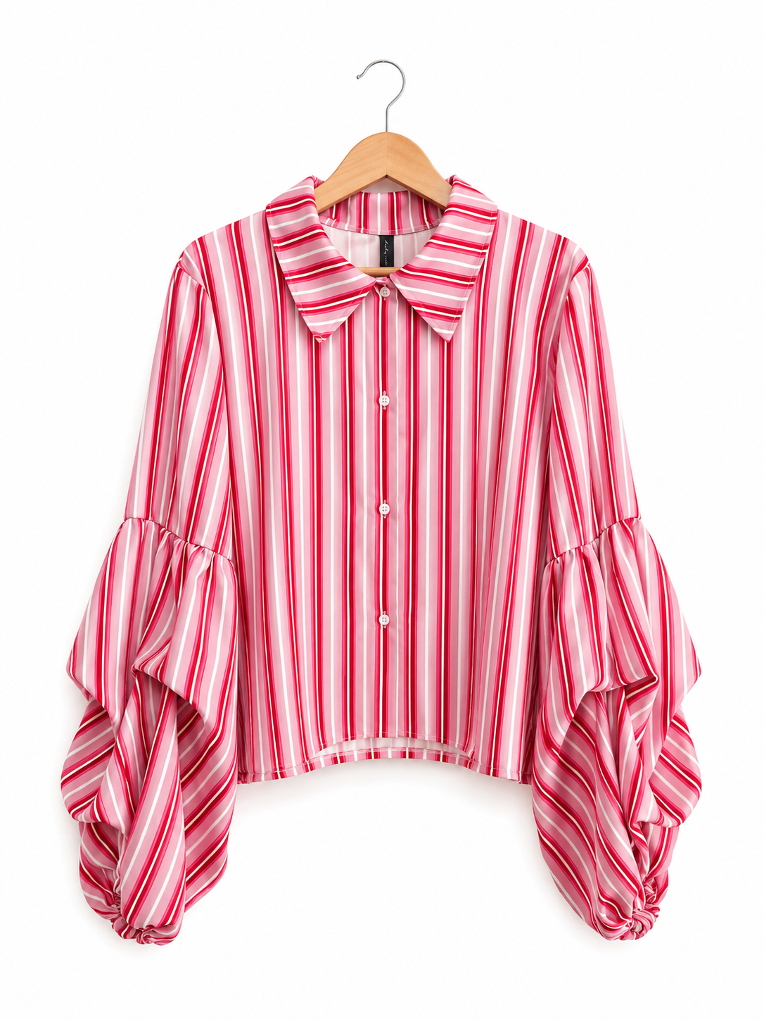 Camisa Gracia Lineas Tela Crep