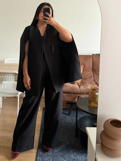 Blazer Pia Tela Gabardina