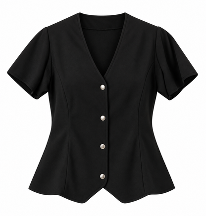 Guillette Libertee Manga Corta Tela Scuba