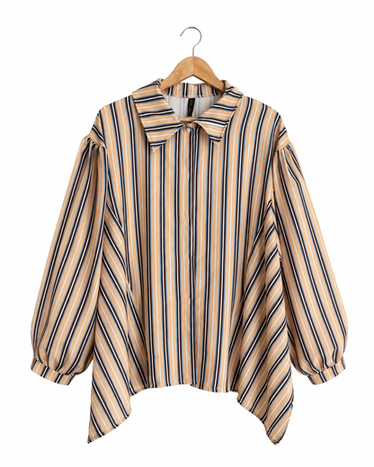 Camisa Penelope Lineas Tela Crep