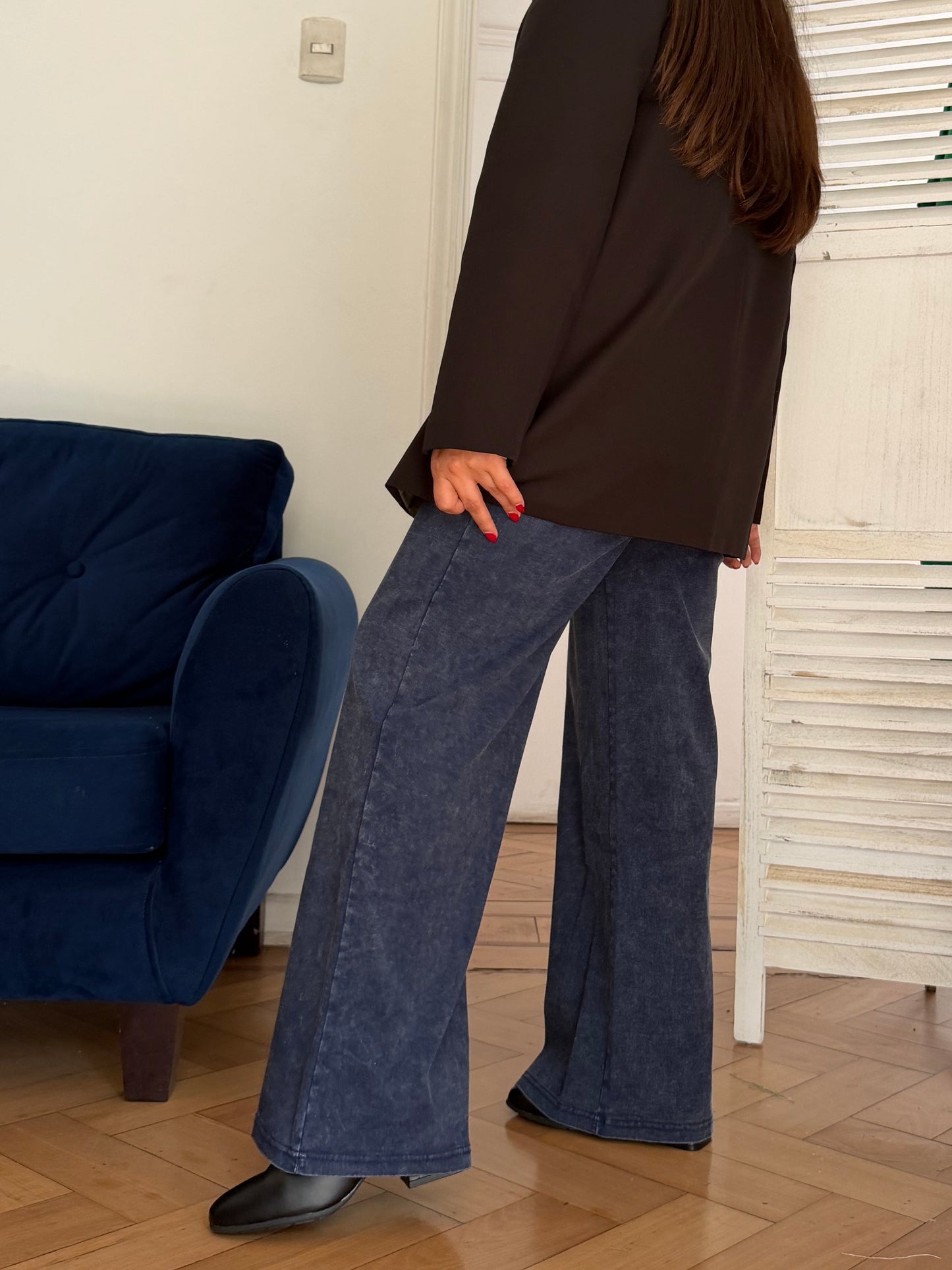 Calza Recta Mega Elasticada 9092
