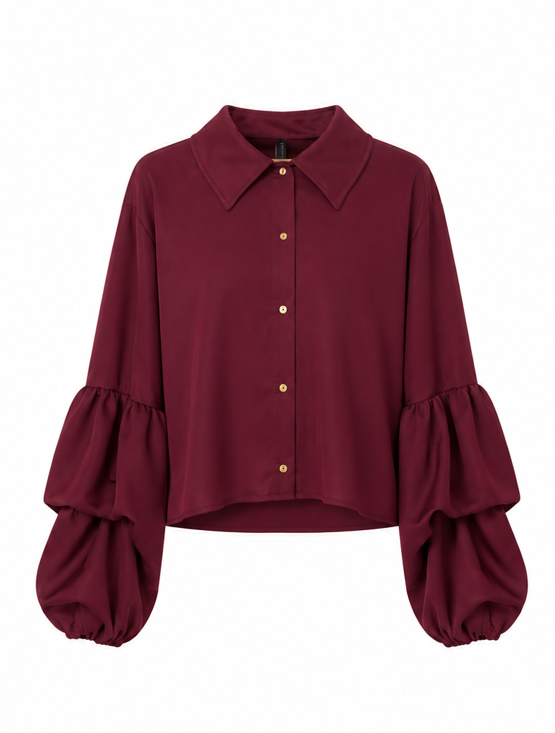 Camisa Gracia Tela Agamuzada
