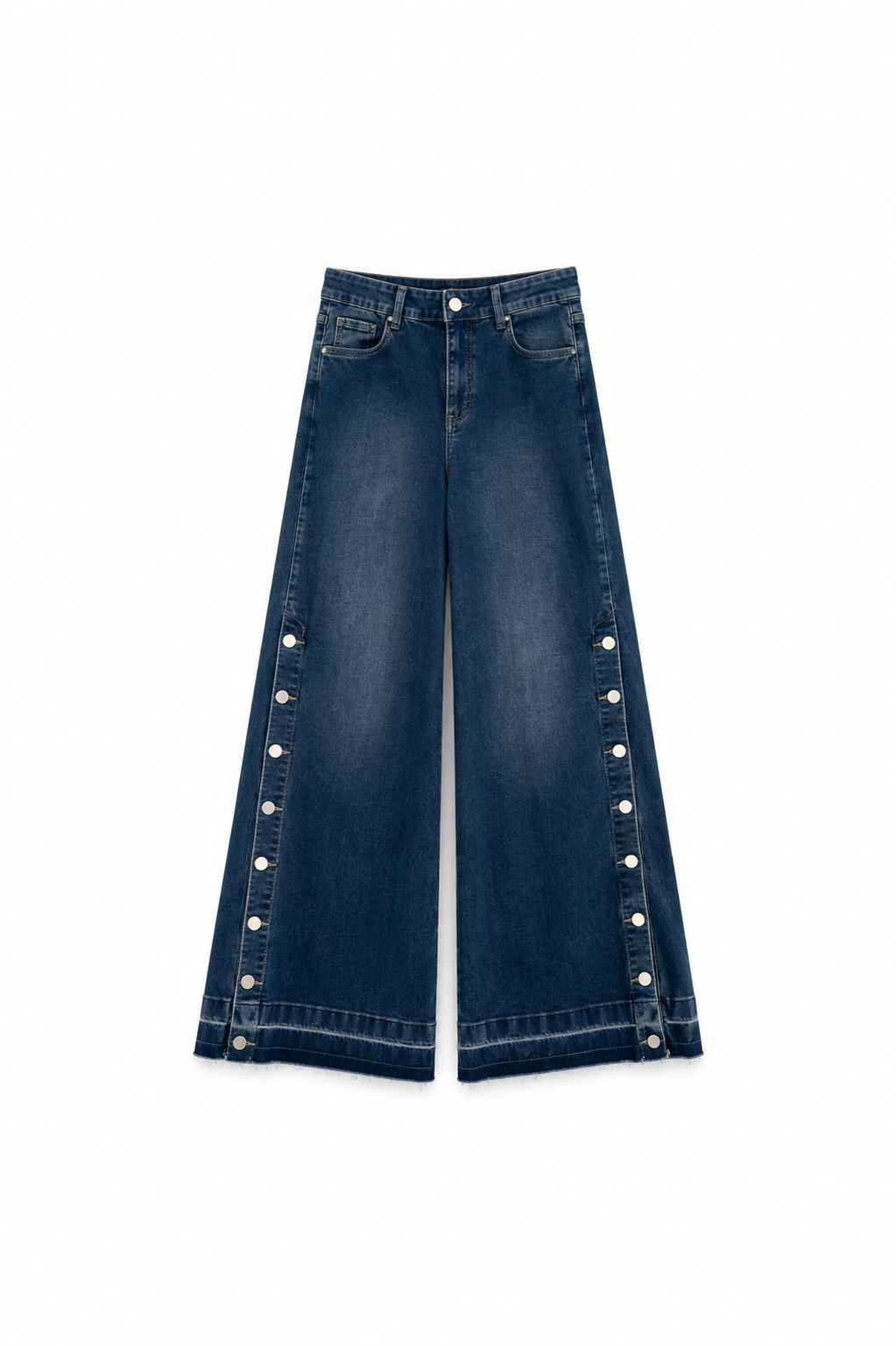 Jeans elásticado broches