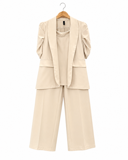 Conjunto Siena + Pantalón Largo Tela Gabardina