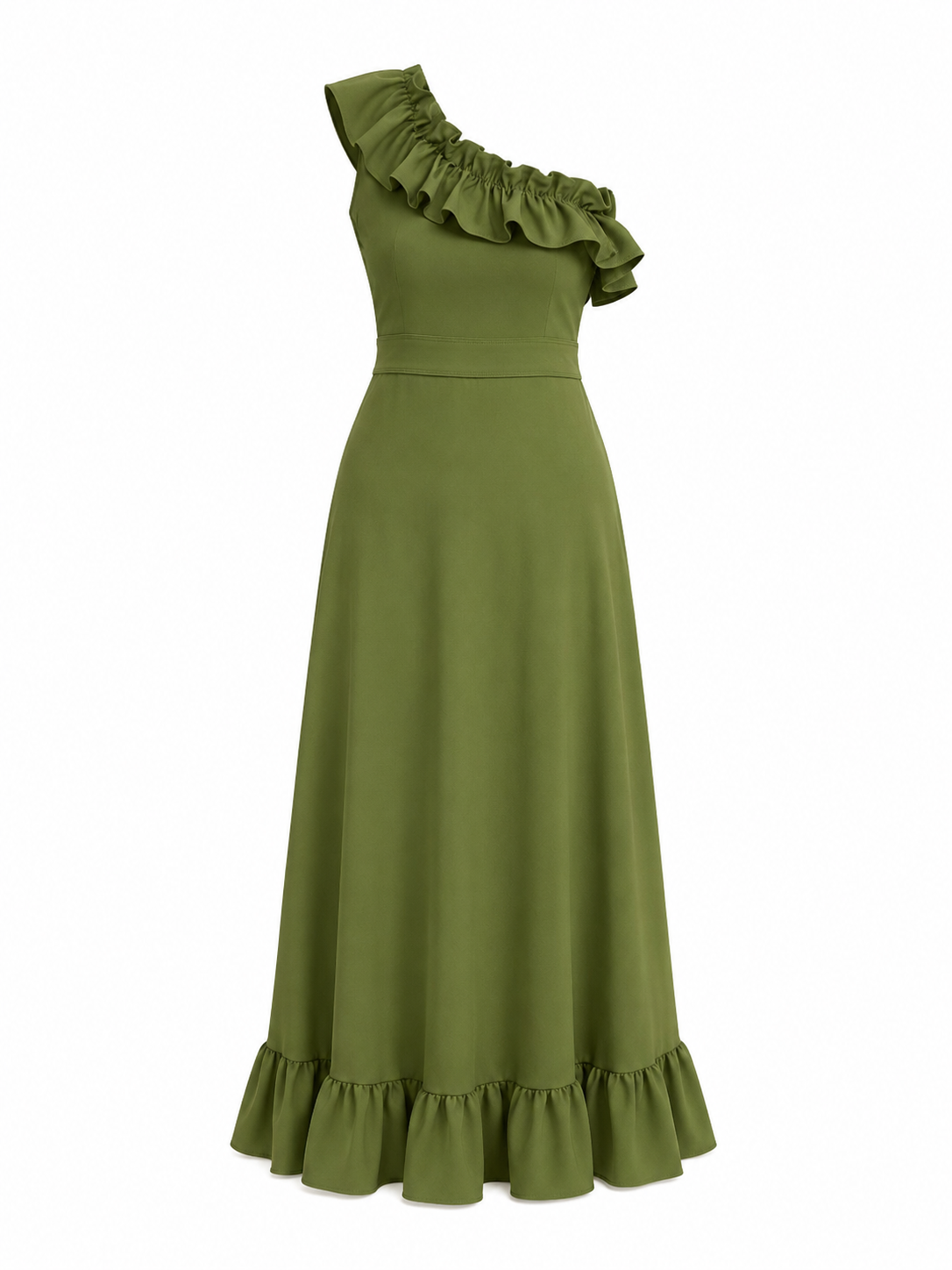 Vestido Estela Midi Tela Scuba