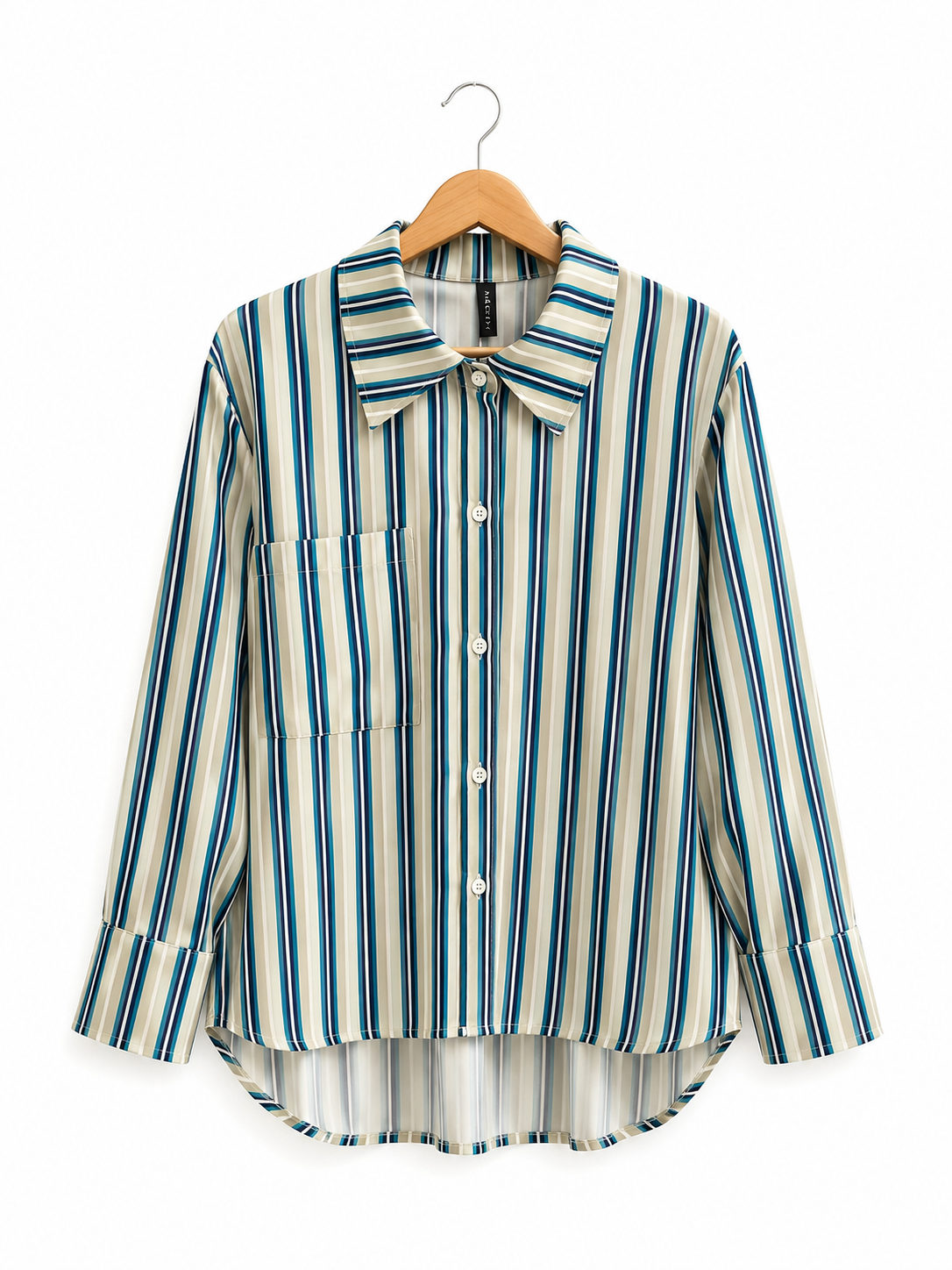 Camisa Ibiza Lineas Tela Crep