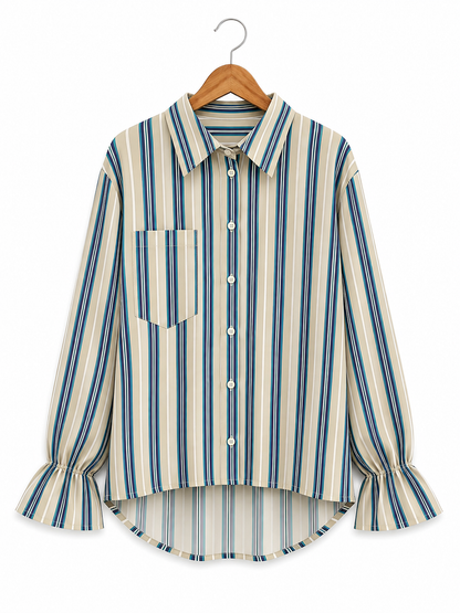 Camisa Summer Lineas Tela Crep