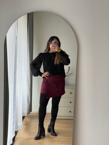 Falda Marruecos Tela Agamuzada