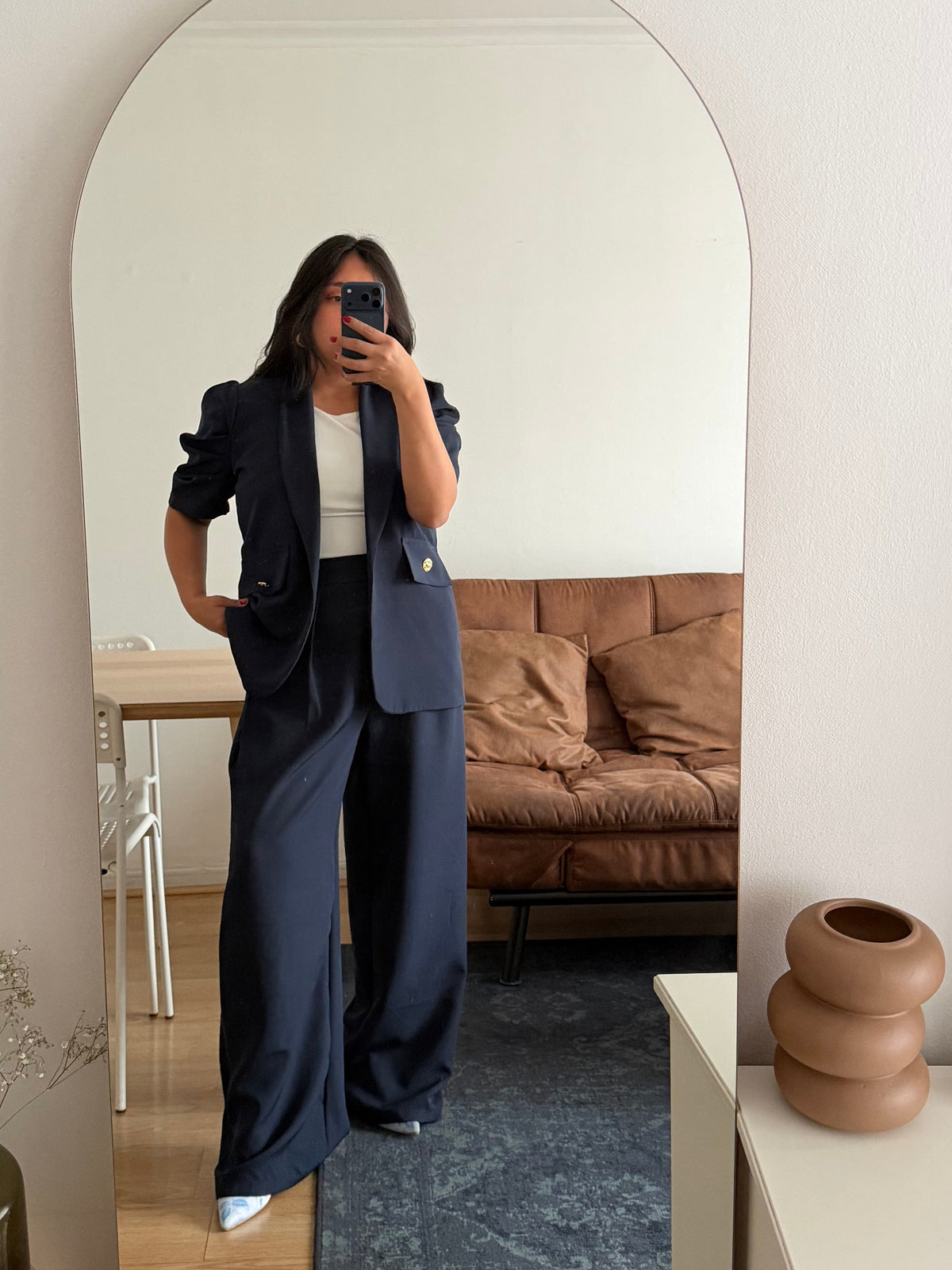 Conjunto Blazer Siena Manga Corta Princesa + Pantalón Moira