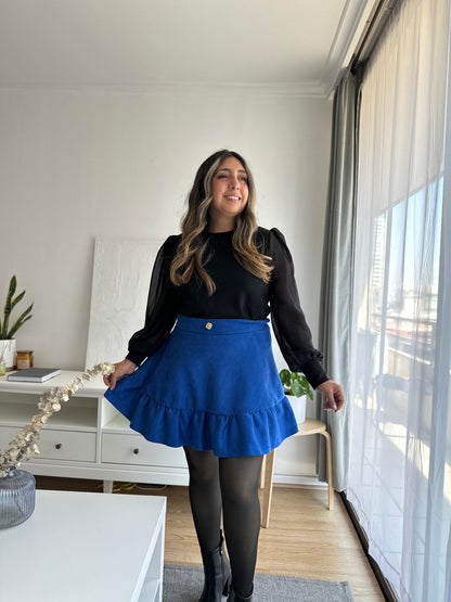Falda Lorena Agamuzada