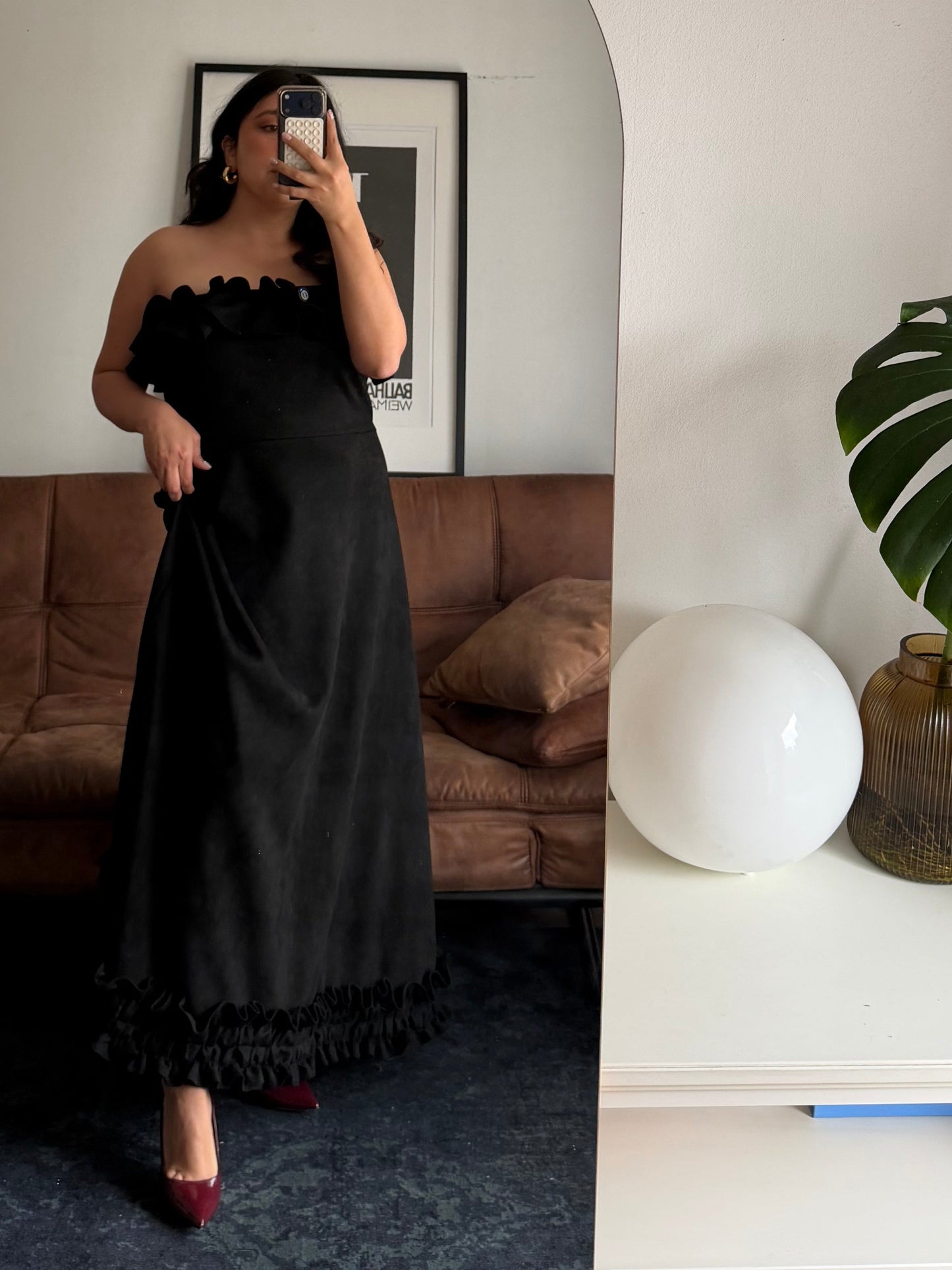 Vestido Paula Midi Agamuzado
