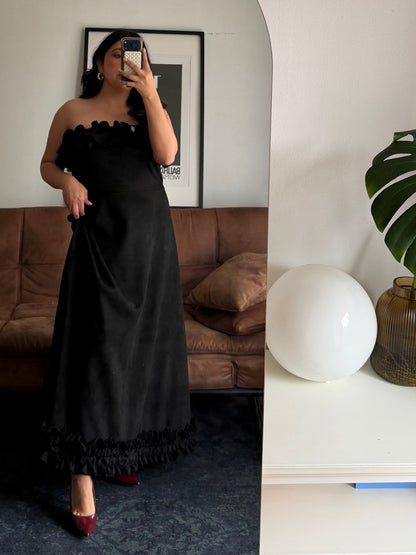 Vestido Paula Midi Agamuzado