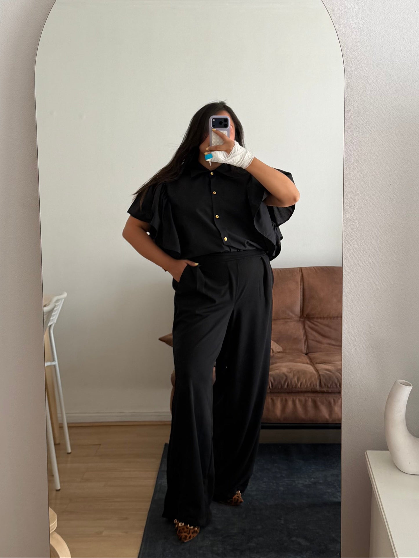 Pantalón Moira Tela Gabardina