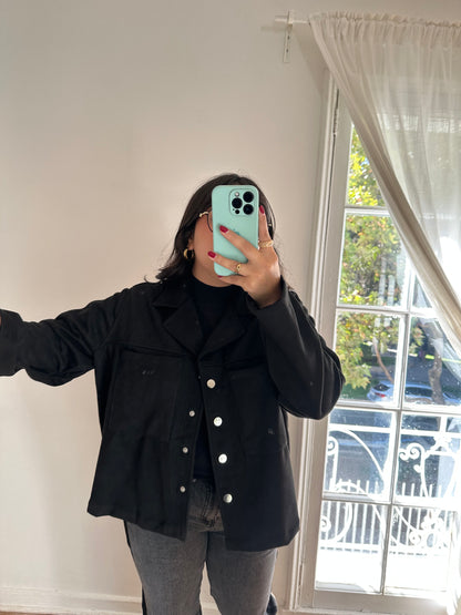 Chaqueta Varsovia Tela Agamuzada