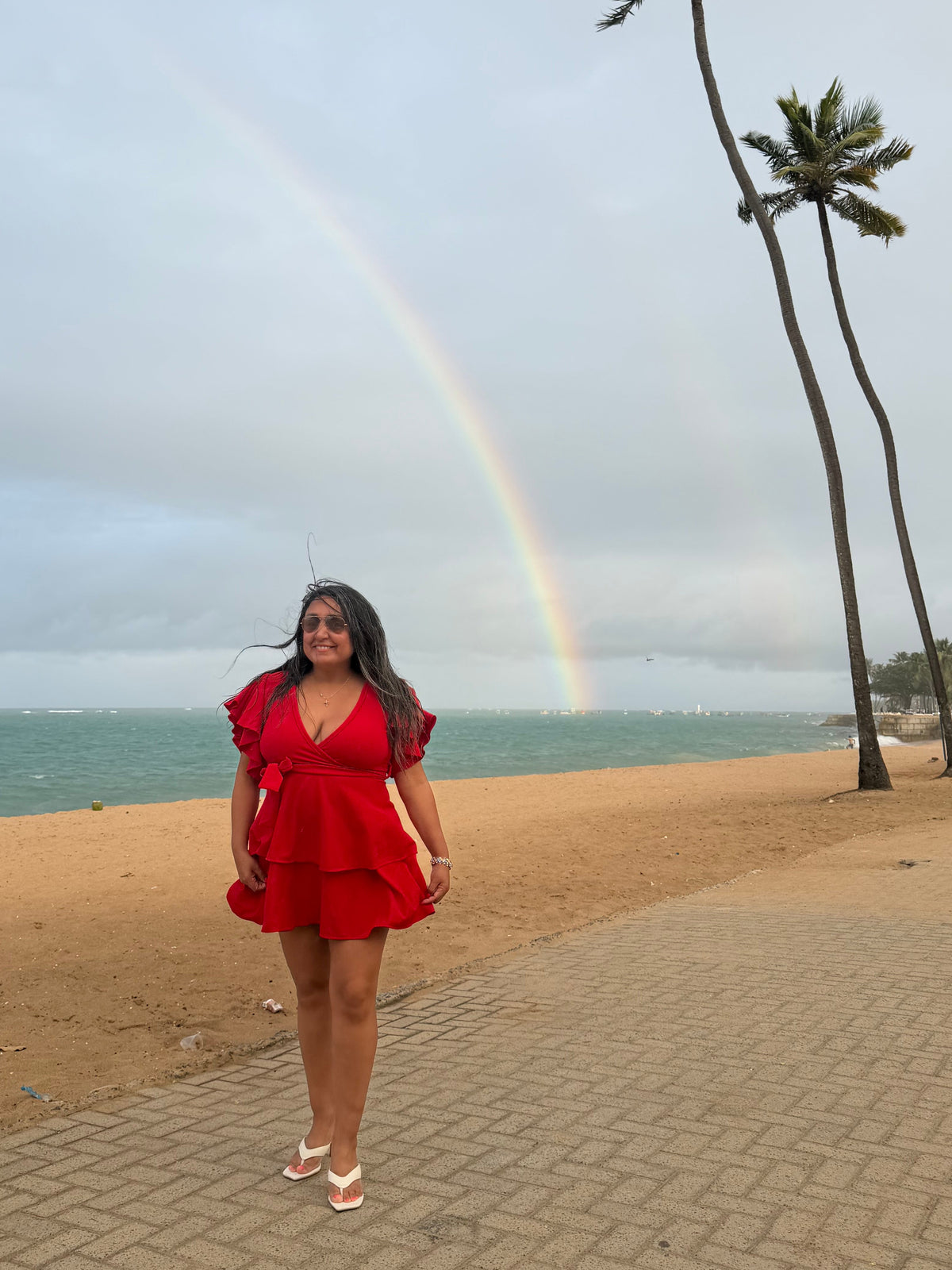 Vestido Pilar Tela Scuba Manga Corta Vuelos