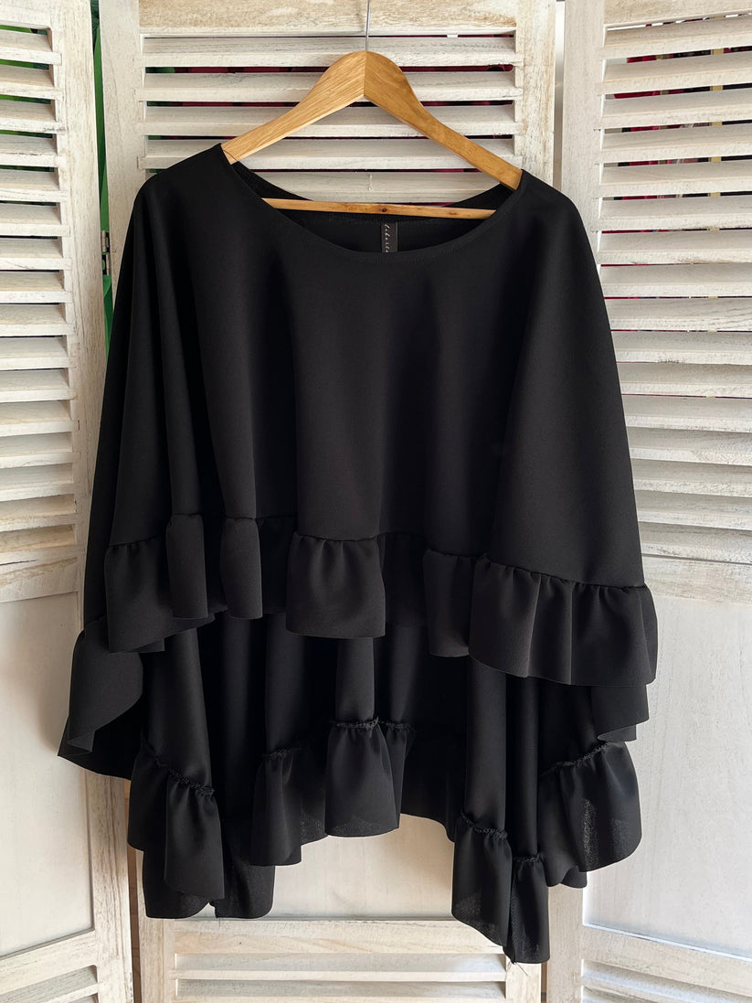 Capa Mily Tela Scuba Corta Vuelos – LIBERTEE