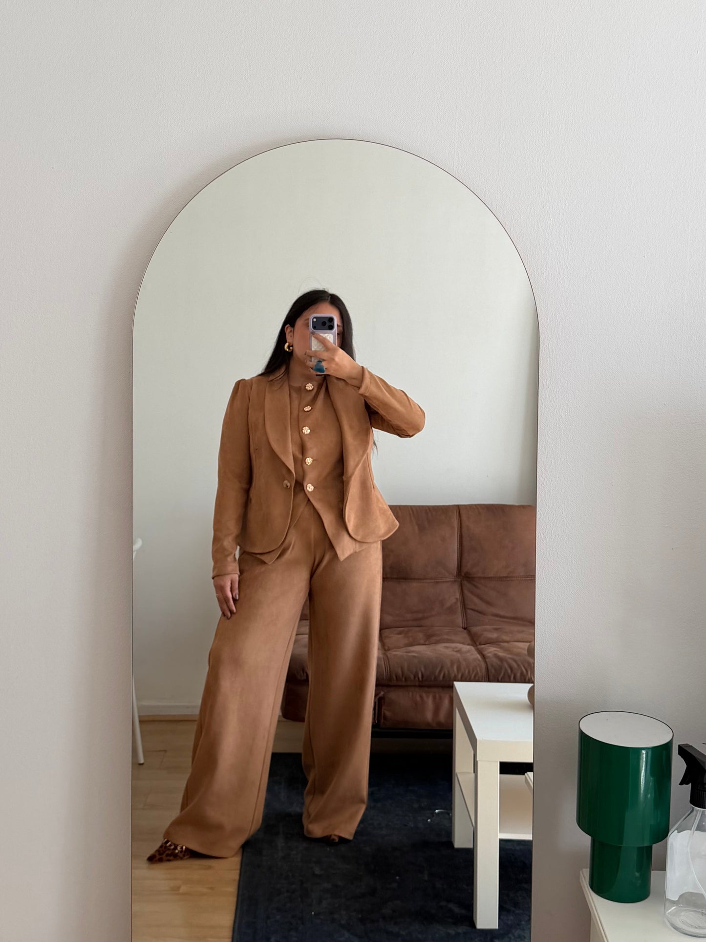 Blazer Adriana Tela Agamuzada