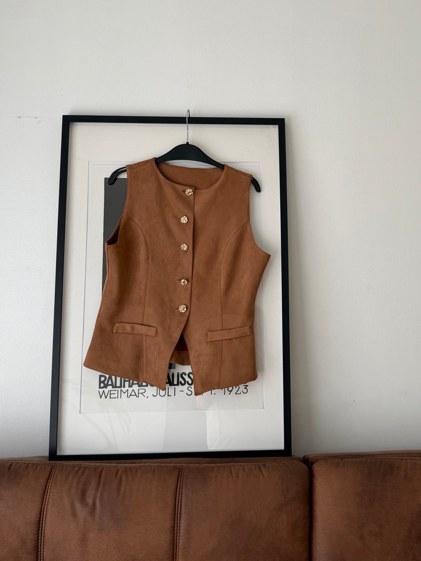 Blazer Adriana Tela Agamuzada