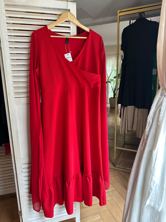 Vestido Angelica Party Midi Tela Sofia