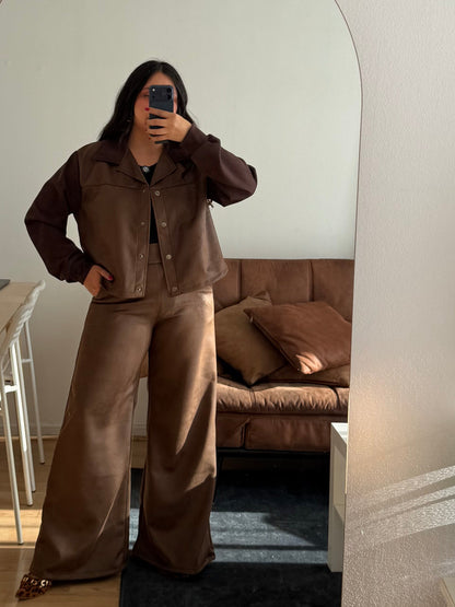 Pantalón Isidora Agamuzado Diseño