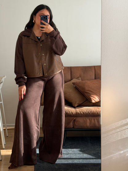 Conjunto Chaqueta Joyce + Palazzo Maria Jose Liso