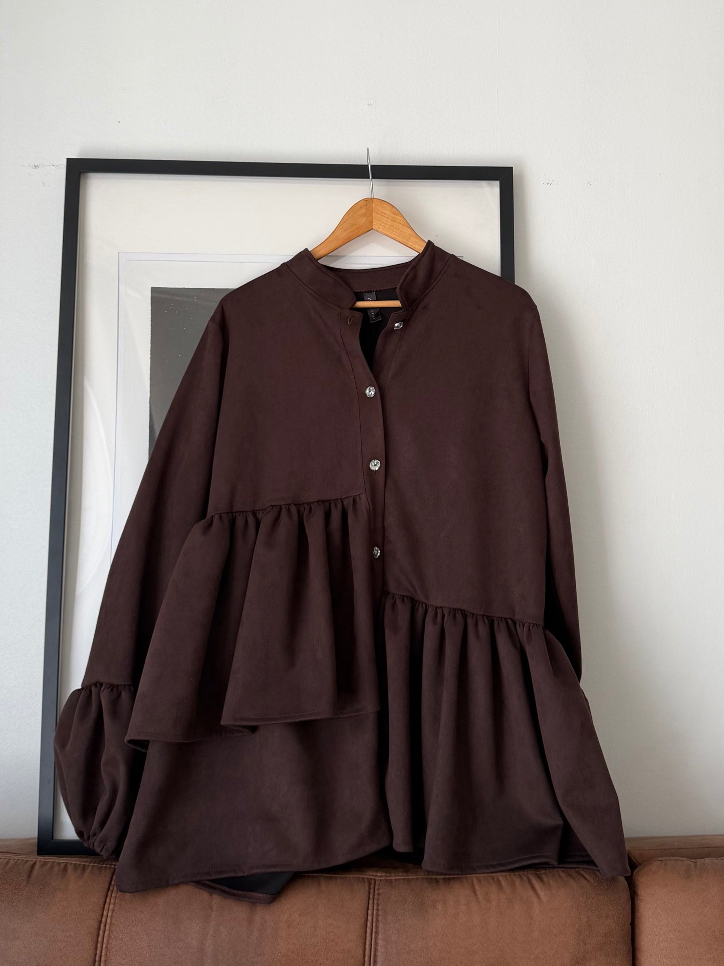 Camisón Isabella Tela Agamuzada