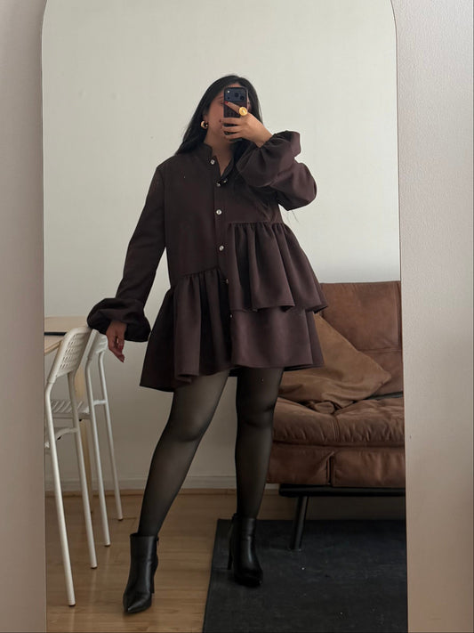 Camisón Isabella Tela Agamuzada