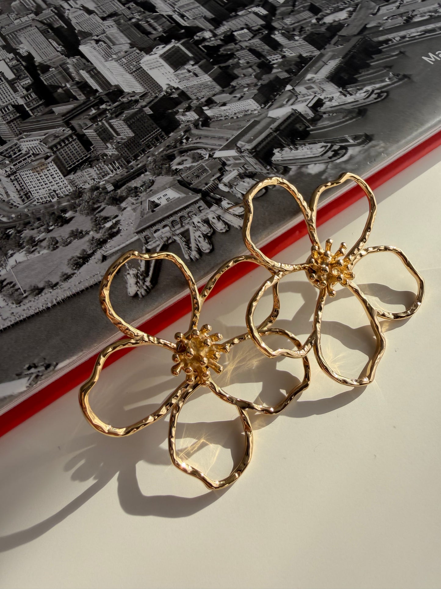 Aros Flor Primavera Acero Quirurgico