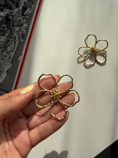 Aros Flor Primavera Acero Quirurgico